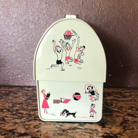 VINTAGE metal lunch box - Picture 2 of 5